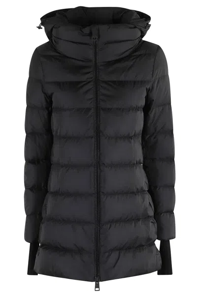 HERNO A-SHAPE CHAMONIX DOWN JACKET