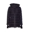 Herno A-shape Chamonix Down Jacket In Black