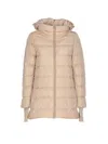 Herno "a-shape Chamonix" Jacket Clothing In Nude