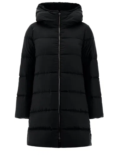 Herno "a-shape" Coat In Black