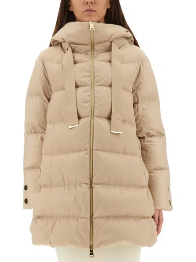 Herno "a-shape" Coat In Nude