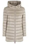 Herno A-shape Down Jacket In Gray