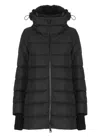 Herno A-shape Down Jacket In Black