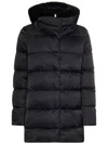 Herno A-shape Down Jacket In Black