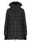 Herno A-shape Chamoix Down Jacket In Black