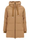 Herno A-shape Down Jacket In Brown
