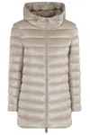 Herno A-shape Down Jacket In Gray