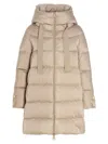 Herno Beige Puffer Down Jacket In Neutral