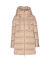 Herno A-shape Down Jacket In Neutral