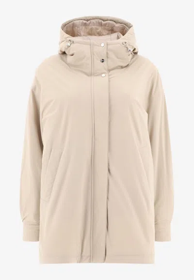 HERNO A-SHAPE DOWN JACKET