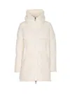 Herno A-shape Padded Quilted Down Jacket In White