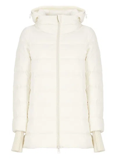 Herno A-shape Down Jacket In White