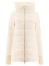 Herno A-shape Puffer Jacket In White