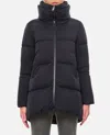 Herno A-shape In Ecoage Puffer Jacket In Black