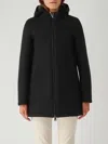 Herno A Shape In Scuba Con Cappuccio Jacket In Black