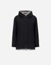 Herno A-shape Jacket In Gore-tex Paclite® In Black