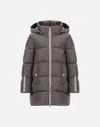 Herno Hooded Puffer Jacket In Green
