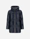 Herno A-shape Jacket In Nylon Ultralight In Blue