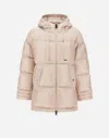 Herno A-shape Jacket In Nylon Ultralight In Chantilly