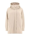 Herno A-shape Jacket In Nude