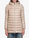 Herno A-shape In Ultralight Nylon In Neutral