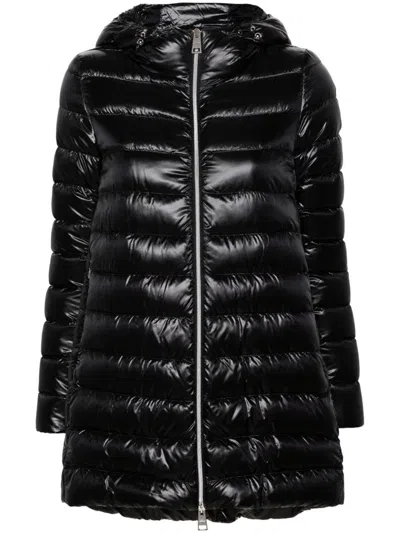 HERNO HERNO A-SHAPE MIDI DOWN JACKET