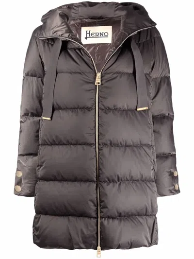HERNO `A-SHAPE` PADDED COAT
