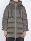 Herno A-shape Puffer Jacket In Gray