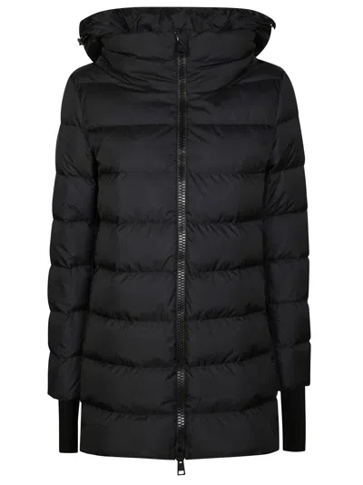 HERNO A-SHAPE PUFFER JACKET WITH HOOD