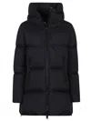 Herno A-shape Relaxed Down Jacket In Nero