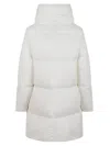Herno A-shape Relaxed Down Jacket In White
