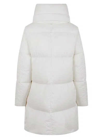 Herno A-shape Relaxed Down Jacket In White