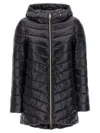 Herno A-shape Ultralight Jacket With Glossy Finish In Black