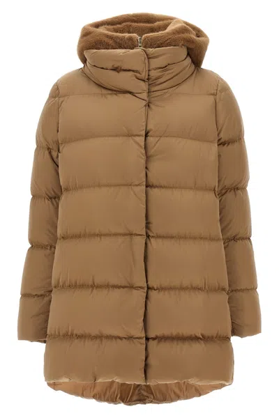 HERNO 'A-SHAPE RESORT' DOWN JACKET