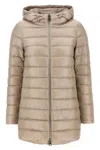 Herno A-shape Resort Down Jacket In Neutral