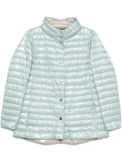 Herno `a-shape` Reversible Jacket In Blue