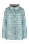 Herno A-shape Techno-nylon Down Jacket