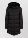 Herno A-shape With Front Pockets And Hooded