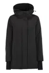 Herno Hooded Down Jacket In Multi