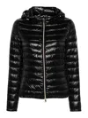 Herno Nylon Short Down Jacket In Black