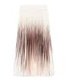 Herno Abstract Pattern Printed Midi Skirt In Multi