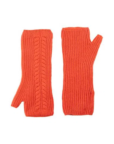 Herno Accessories - Gloves In Fuchsia - Lilac - Orange