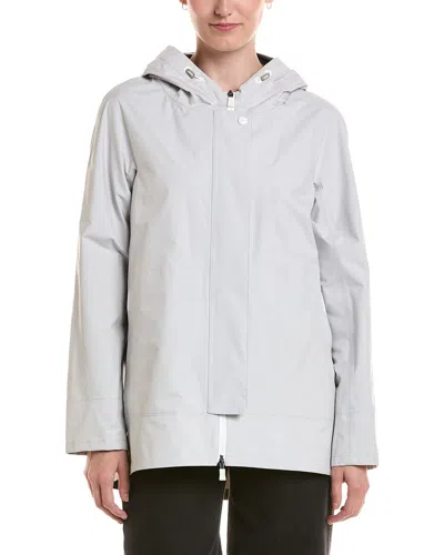 Herno Adjustable Hood Jacket In Gray