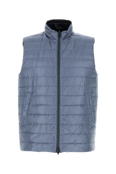 Herno Air Force Blue Nylon Reversible Jacket
