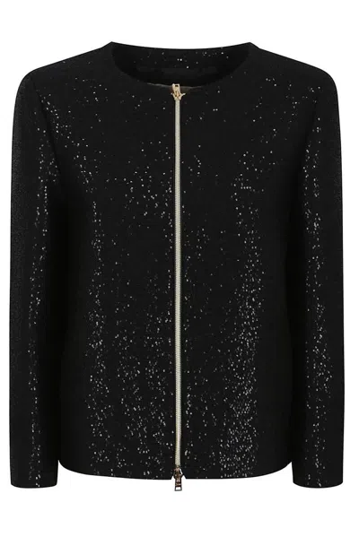 Herno Short Jacket Sleeve 3/4 In Green