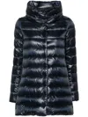 Herno Women's Coats Blue In Blue