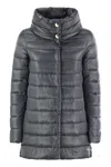 Herno Women's Amelia - Down Jacket With Ring Collar In Blue