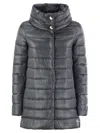 Herno Women's Amelia - Down Jacket With Ring Collar In Light Blue