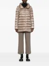 Herno Amelia Quilted Stand-up Collar Down Jacket In Neutral