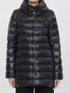 Herno Amelia Quilted Down Jacket In Black